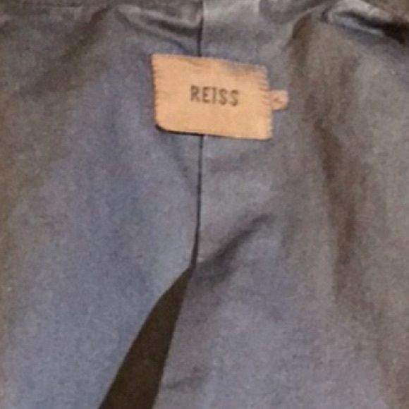 Reiss Charcoal Casual Medium Weight Mens Jacket - Picture 6 of 16